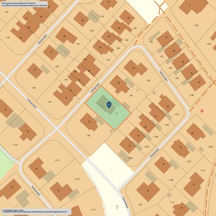 Illustrerad karta över fastigheten eller området