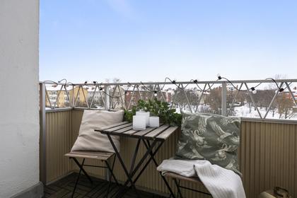 Balkong eller utsiktsbild