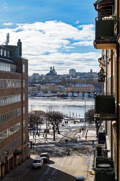 Balkong eller utsiktsbild