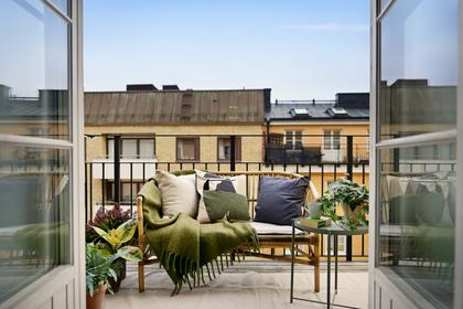 Balkong eller utsiktsbild