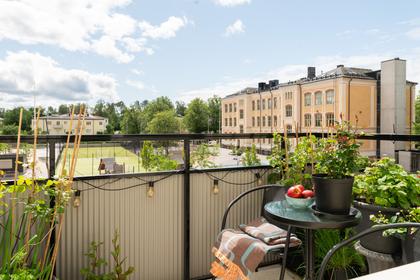 Balkong eller utsiktsbild