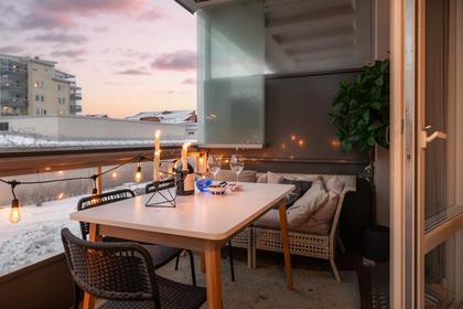 Balkong eller utsiktsbild