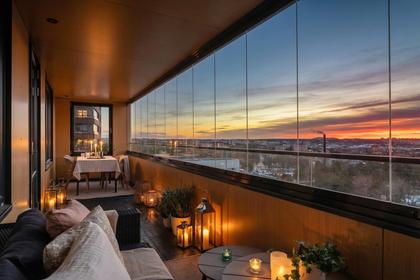 Balkong eller utsiktsbild