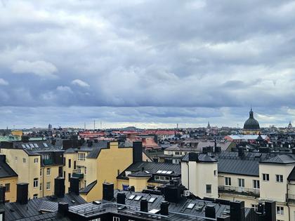 Balkong eller utsiktsbild