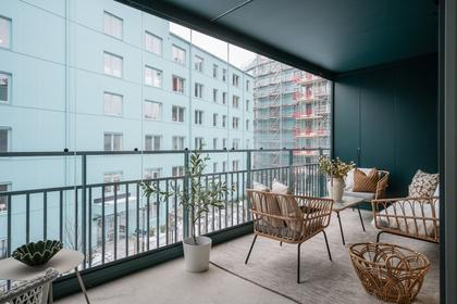 Balkong eller utsiktsbild