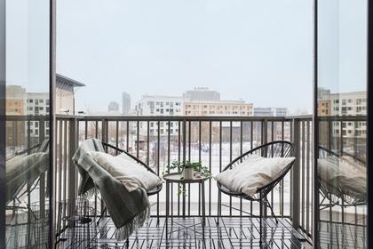 Balkong eller utsiktsbild