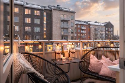 Balkong eller utsiktsbild