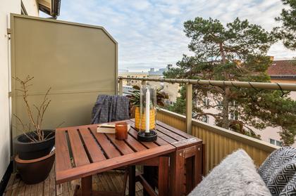 Balkong eller utsiktsbild