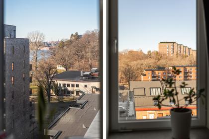 Balkong eller utsiktsbild