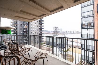 Balkong eller utsiktsbild