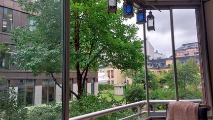 Balkong eller utsiktsbild