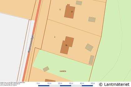 Illustrerad karta över fastigheten eller området