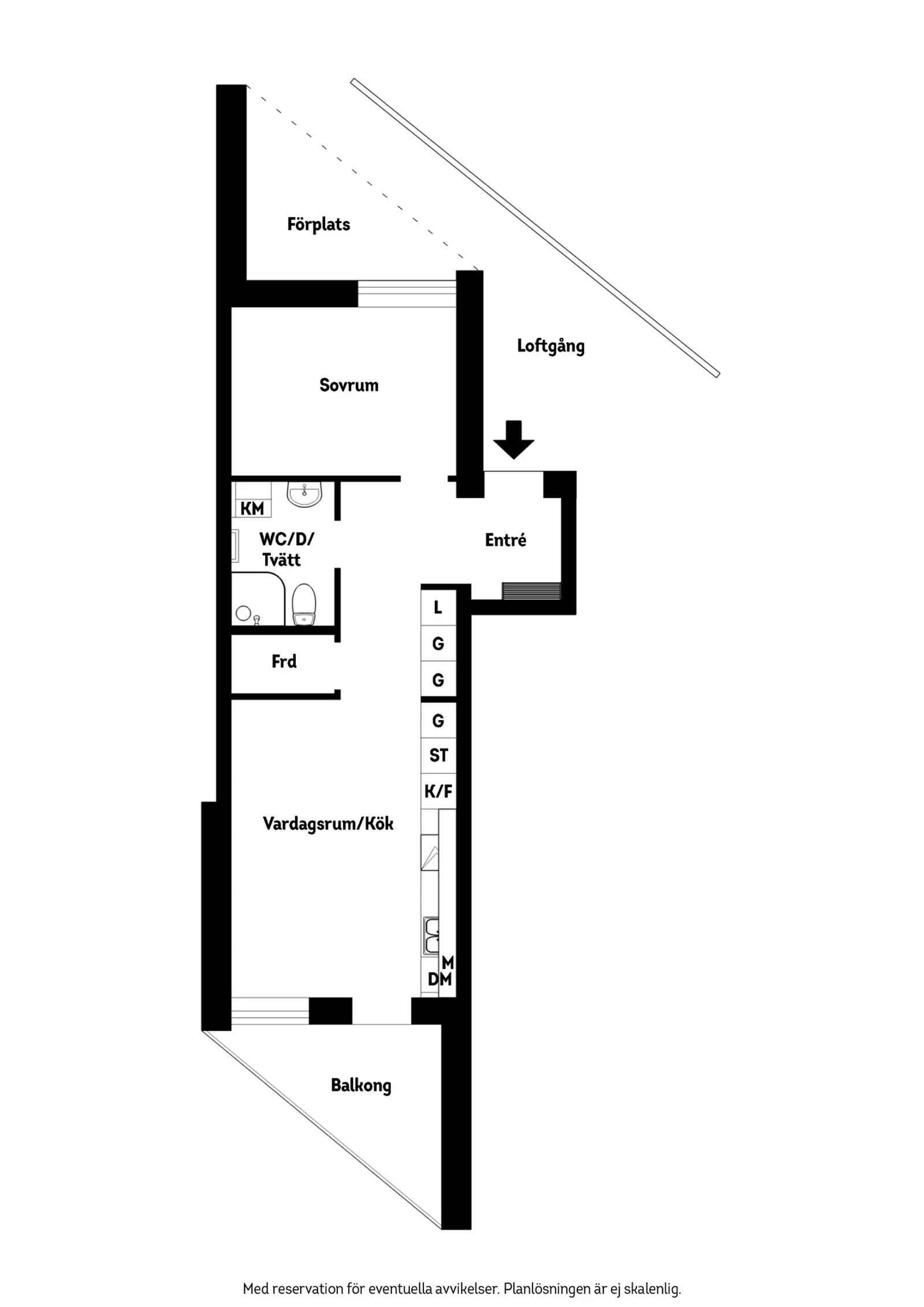 Floor plan for Brunnshögsgatan 52