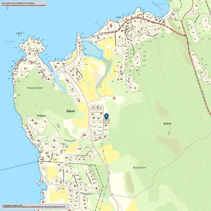 Illustrerad karta över fastigheten eller området