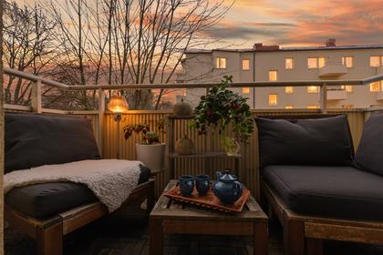 Balkong eller utsiktsbild