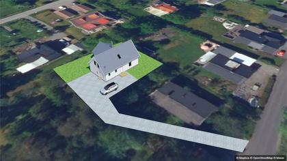 Illustrerad karta över fastigheten eller området