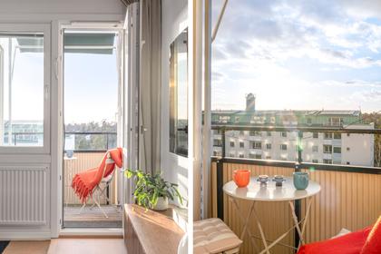 Balkong eller utsiktsbild