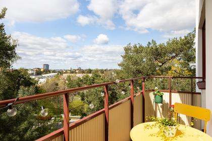 Balkong eller utsiktsbild