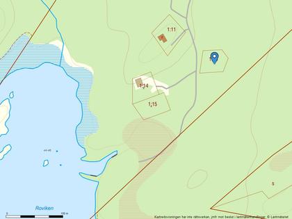 Illustrerad karta över fastigheten eller området