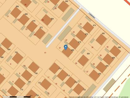 Illustrerad karta över fastigheten eller området