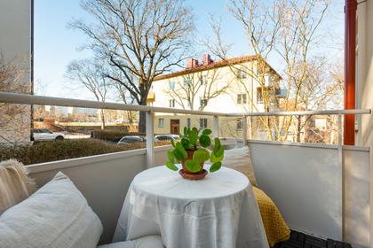 Balkong eller utsiktsbild