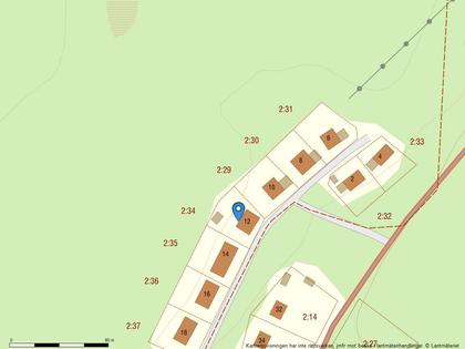 Illustrerad karta över fastigheten eller området