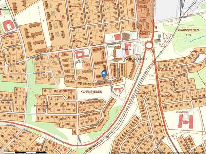 Illustrerad karta över fastigheten eller området