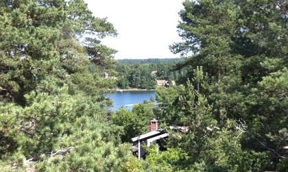 Balkong eller utsiktsbild