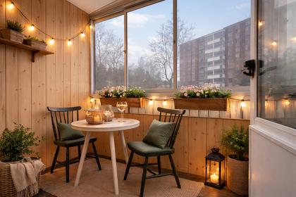 Balkong eller utsiktsbild