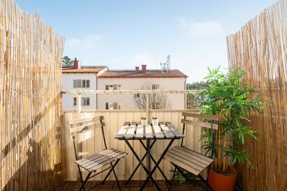 Balkong eller utsiktsbild