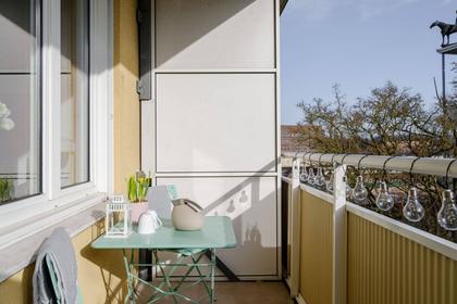 Balkong eller utsiktsbild