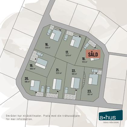 Illustrerad karta över fastigheten eller området