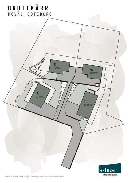 Illustrerad karta över fastigheten eller området