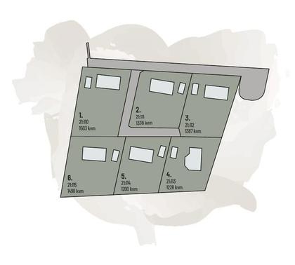 Illustrerad karta över fastigheten eller området