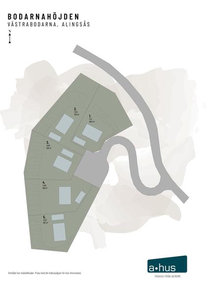 Illustrerad karta över fastigheten eller området