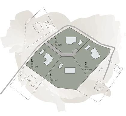 Illustrerad karta över fastigheten eller området