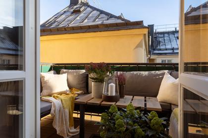 Balkong eller utsiktsbild