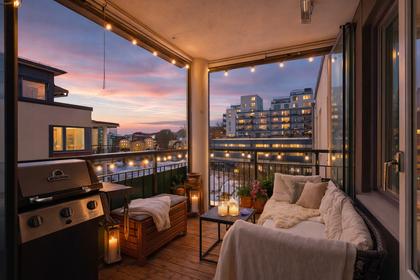 Balkong eller utsiktsbild