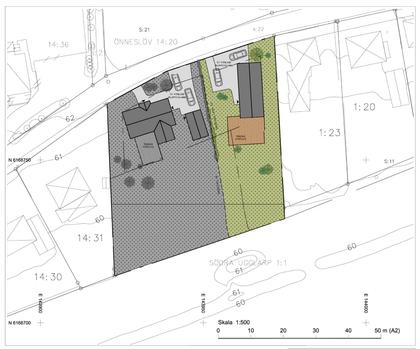 Illustrerad karta över fastigheten eller området