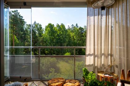 Balkong eller utsiktsbild