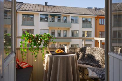 Balkong eller utsiktsbild