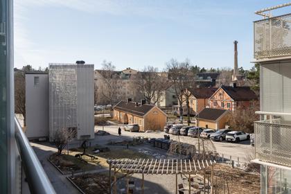 Balkong eller utsiktsbild