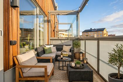 Balkong eller utsiktsbild