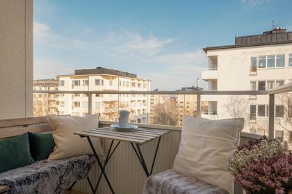 Balkong eller utsiktsbild