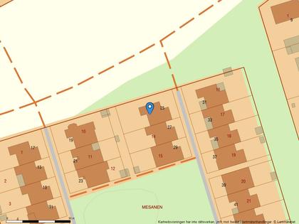 Illustrerad karta över fastigheten eller området