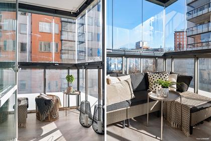 Balkong eller utsiktsbild