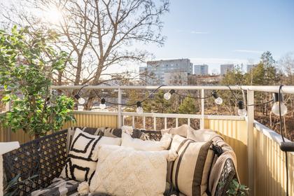 Balkong eller utsiktsbild