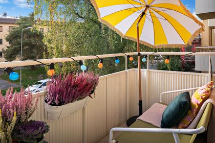 Balkong eller utsiktsbild