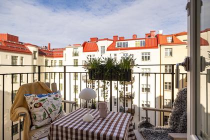 Balkong eller utsiktsbild