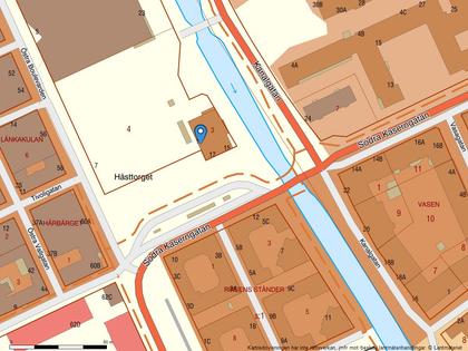 Illustrerad karta över fastigheten eller området